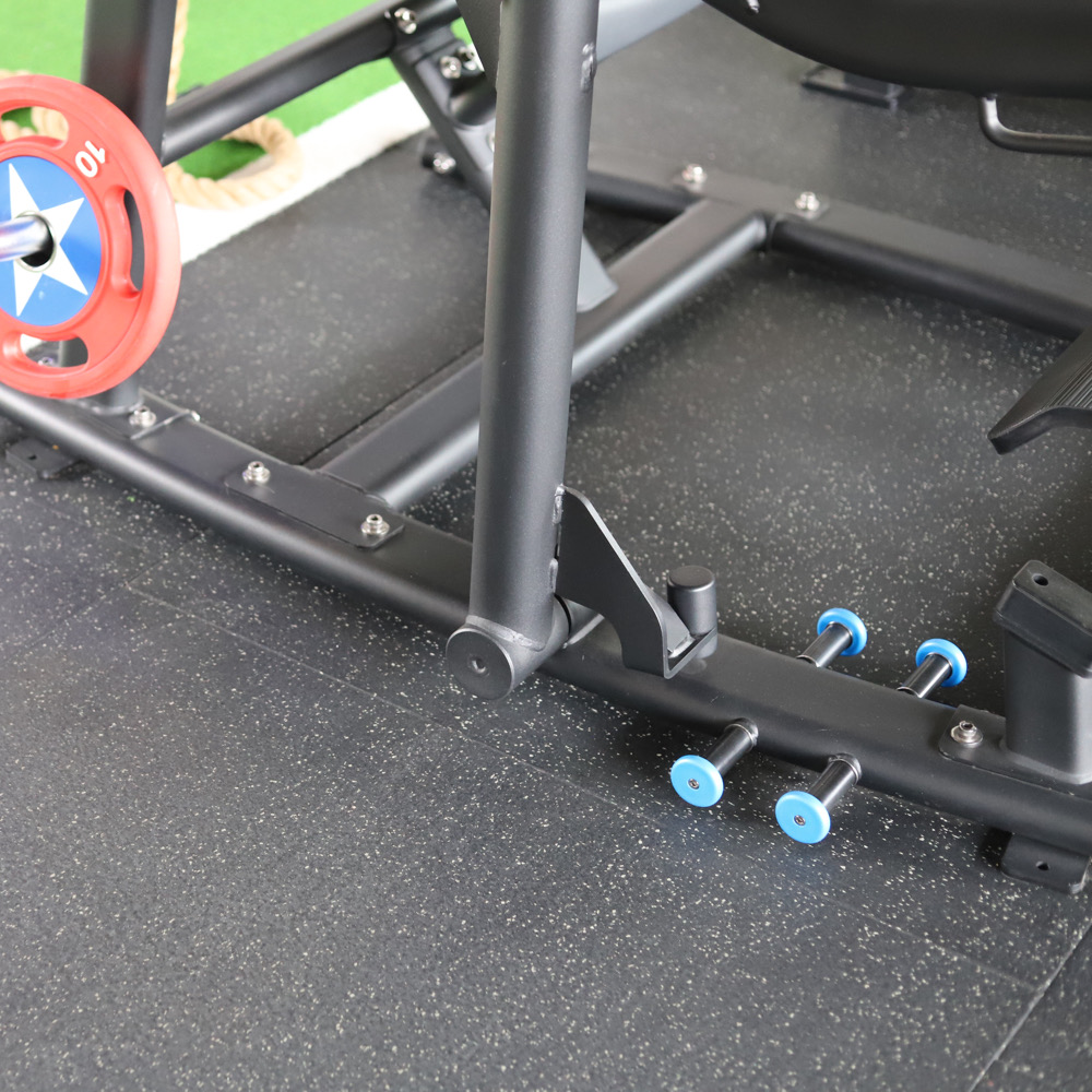 健身房橡胶地垫消音怎么样