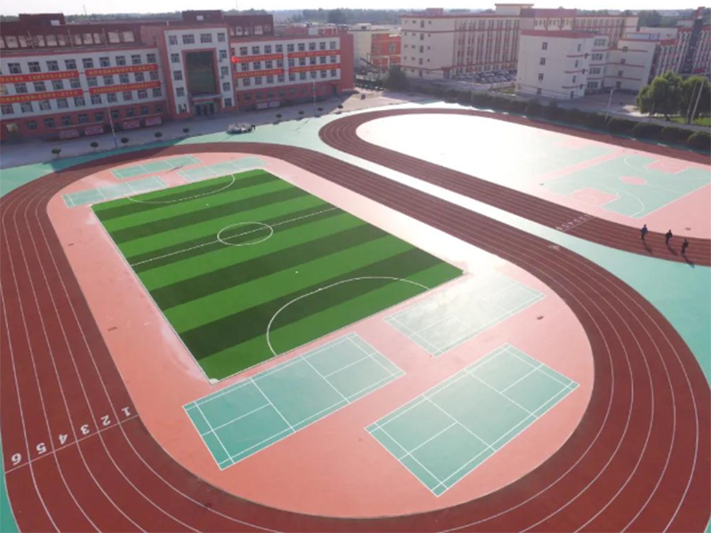 枣强中学塑胶跑道